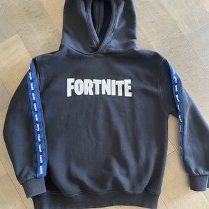 New ZARA Fortnite Logo Sweatshirt Hoodie sz 10